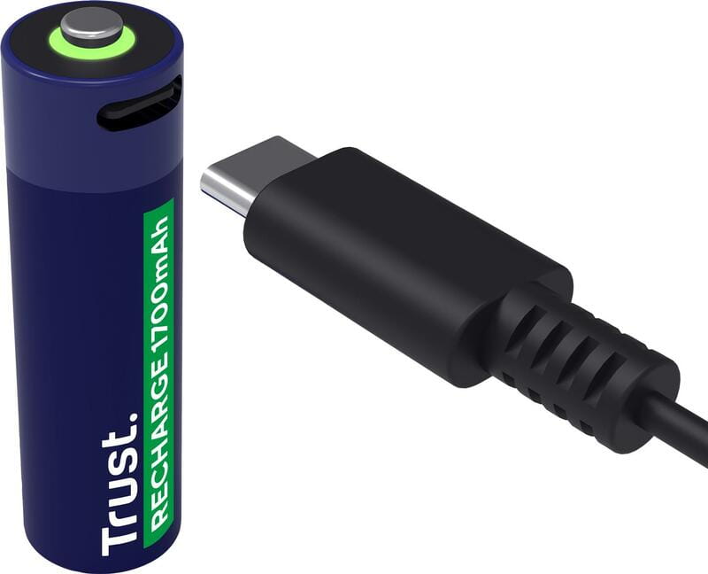 Аккумулятор Trust AA/HR06 1700mAh 4шт (25631)