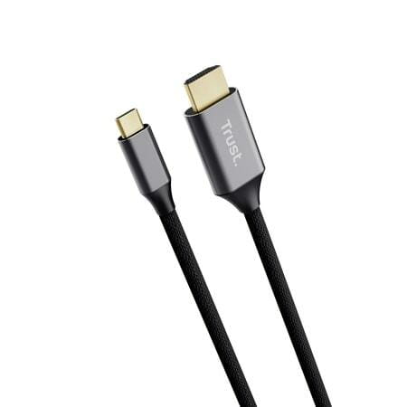 Кабель Trust Calyx HDMI - USB Type-C (M/M), 2 м, Black (25630)