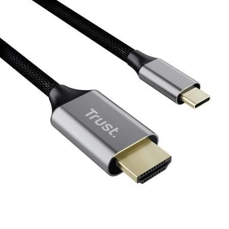 Кабель Trust Calyx HDMI - USB Type-C (M/M), 2 м, Black (25630)