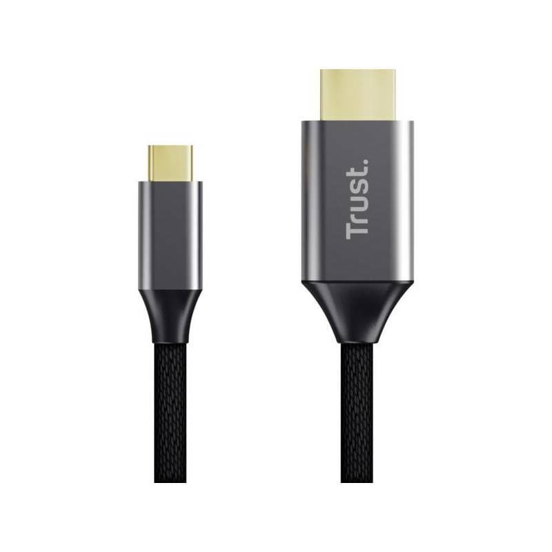 Кабель Trust Calyx HDMI - USB Type-C (M/M), 2 м, Black (25630)