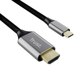 Кабель Trust Calyx HDMI - USB Type-C (M/M), 2 м, Black (25630)