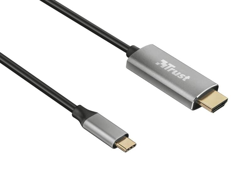 Кабель Trust Calyx HDMI - USB Type-C (M/M), 1.8 м, Black (23332)