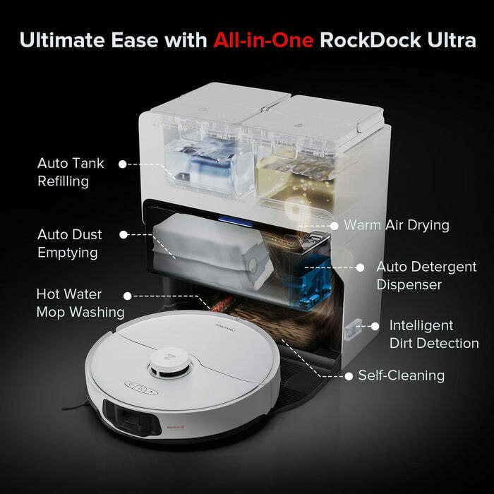 Робот-пылесос Roborock S8 Max Ultra White (S8MU02-00)