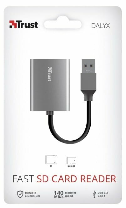 Кардридер Trust Dalyx Grey (24135)