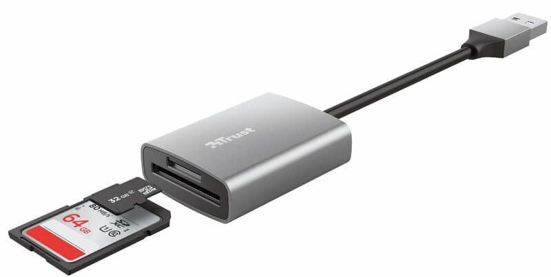 Кардридер Trust Dalyx Grey (24135)