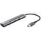 Фото - Концентратор Trust Halyx USB Type-C Grey (24948) | click.ua