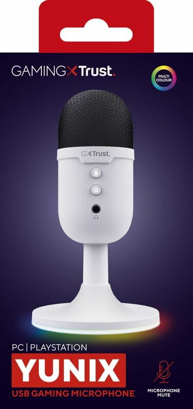 Микрофон Trust GXT 234 Yunix White (25374)