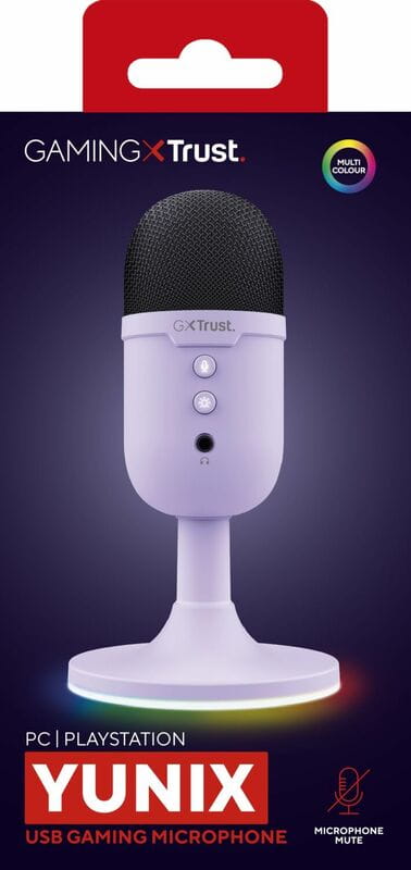 Микрофон Trust GXT 234 Yunix Violet (25375)