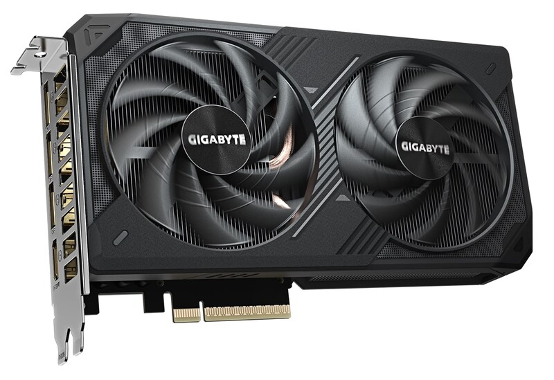 Видеокарта GF RTX 5060 Ti  8GB GDDR7 Windforce OC Gigabyte (GV-N506TWF2OC-8GD)