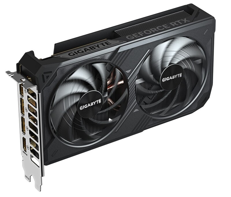Видеокарта GF RTX 5060 Ti  8GB GDDR7 Windforce OC Gigabyte (GV-N506TWF2OC-8GD)