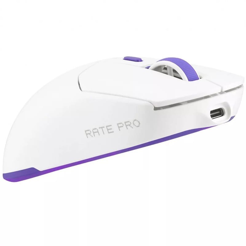 Мышь беспроводная Proove Gaming Rate Pro with Charging Dock White