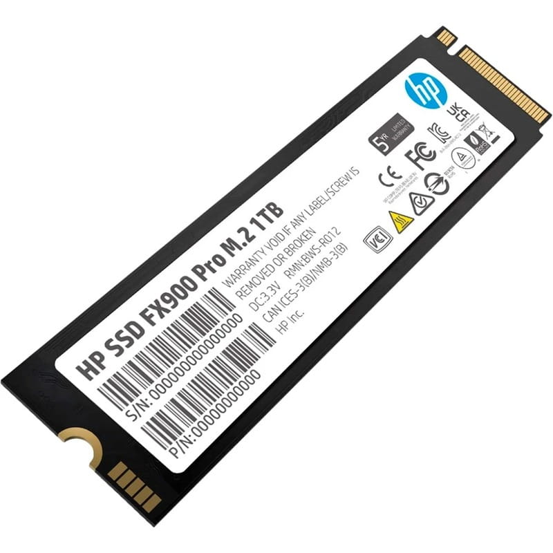 Накопичувач SSD 1TB HP FX900 Pro M.2 2280 PCIe 4.0 x4 NVMe 3D V-NAND TLC (4A3U0AA)