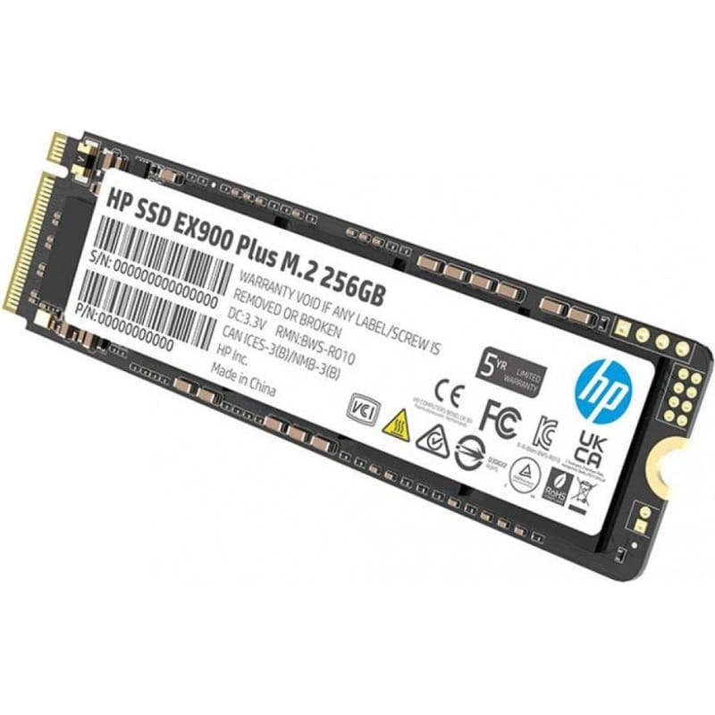 Накопичувач SSD  256GB HP EX900 Plus M.2 2280 PCIe 3.0 x4 NVMe 3D NAND (35M32AA)