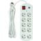 Фото - Фильтр питания PowerPlant YS-N6065/5 (EX610556) 10 розеток, 2xUSB, 5 м, евростандарт, белый | click.ua