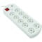 Фото - Фильтр питания PowerPlant YS-N6065/5 (EX610556) 10 розеток, 2xUSB, 5 м, евростандарт, белый | click.ua