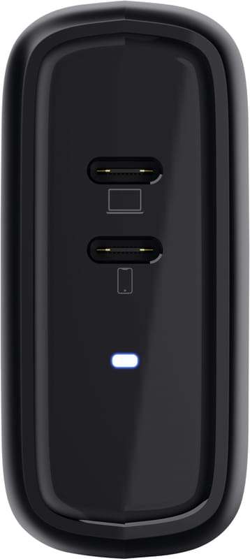 Зарядное устройство Trust Maxo 65W 2xUSB-Type C Black (25380)