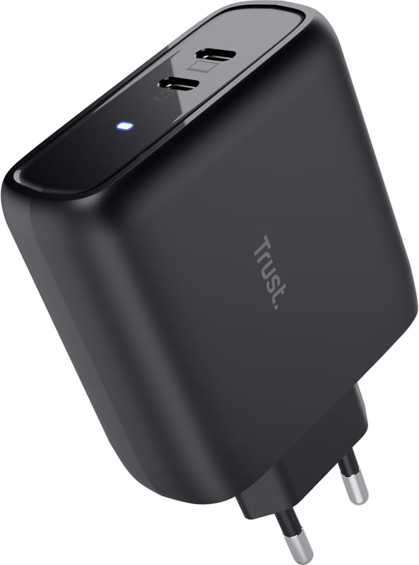 Зарядное устройство Trust Maxo 65W 2xUSB-Type C Black (25380)