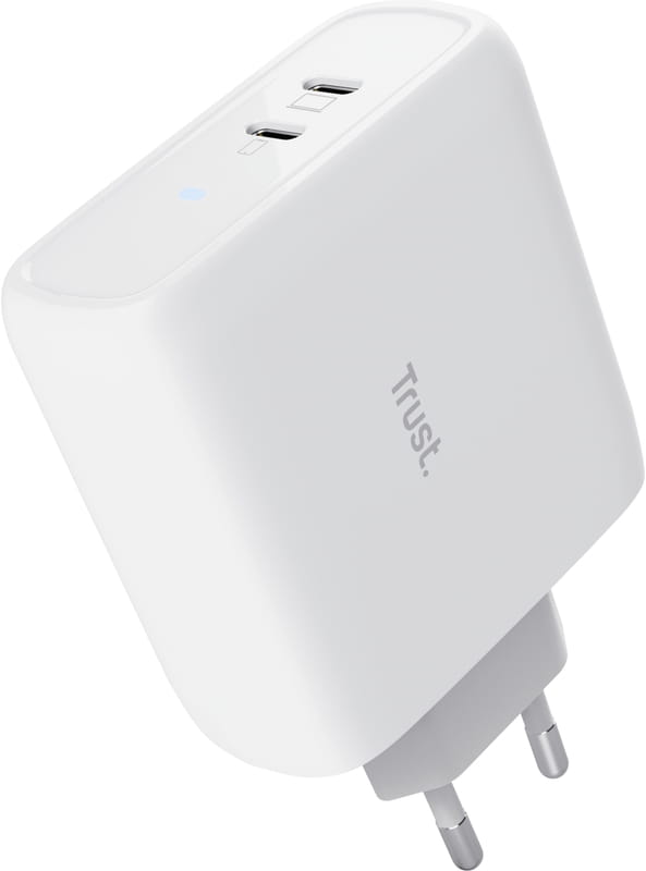 Зарядное устройство Trust Maxo 65W 2xUSB-Type C White (25381)
