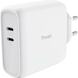 Зарядное устройство Trust Maxo 65W 2xUSB-Type C White (25381)