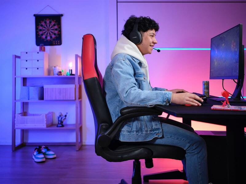 Крісло для геймерів Trust GXT 703B Riye Blue (25129)