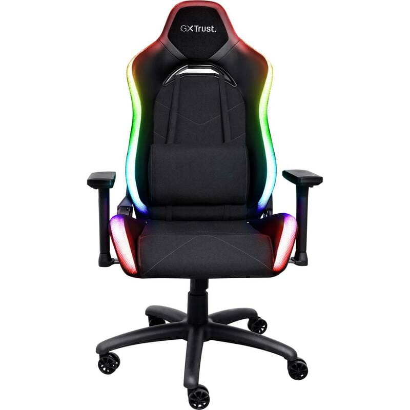 Кресло для геймеров Trust GXT 719 Ruya RGB Black (25185)