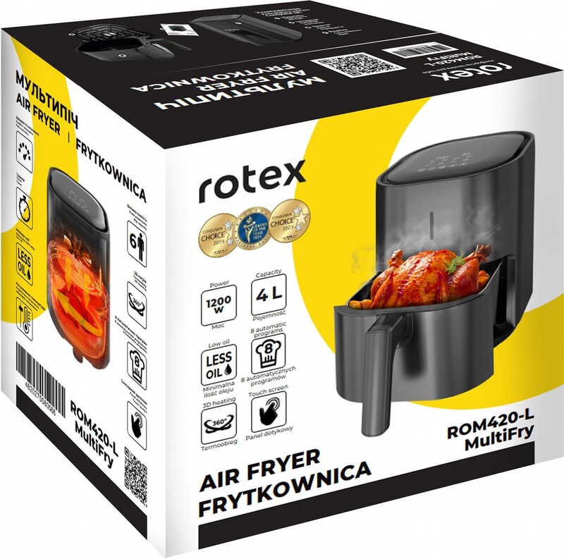 Мультипечь Rotex ROM420-L MultiFry