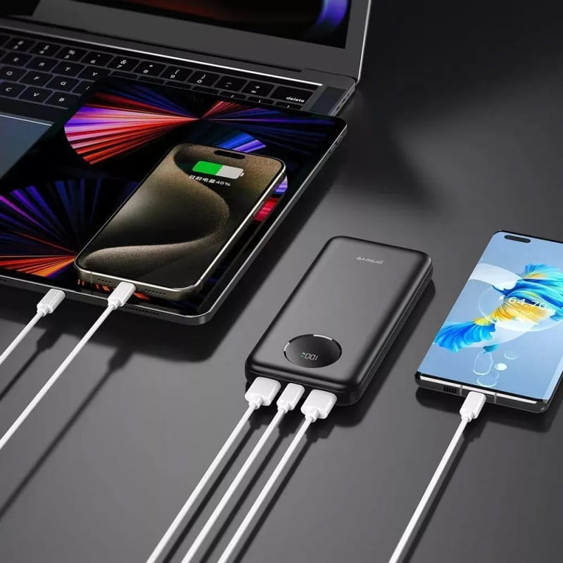Универсальная мобильная батарея Proove Illuminator SE 22.5W 10000mAh Black (PBIL10212201)