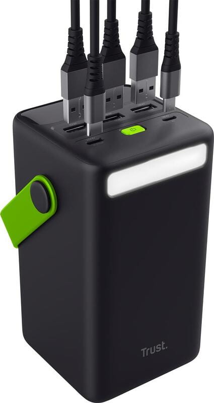 Універсальна мобільна батарея Trust Redoh 50000mAh 20W Black (25196)