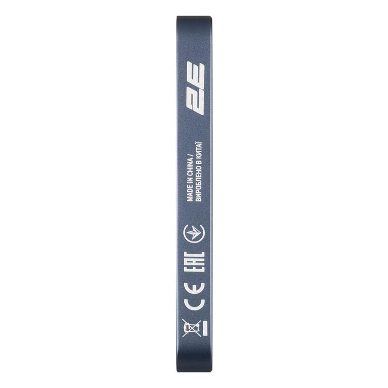 Универсальная мобильная батарея 2E Wireless QI 5000mAh Blue (2E-PB0545-BLUE)