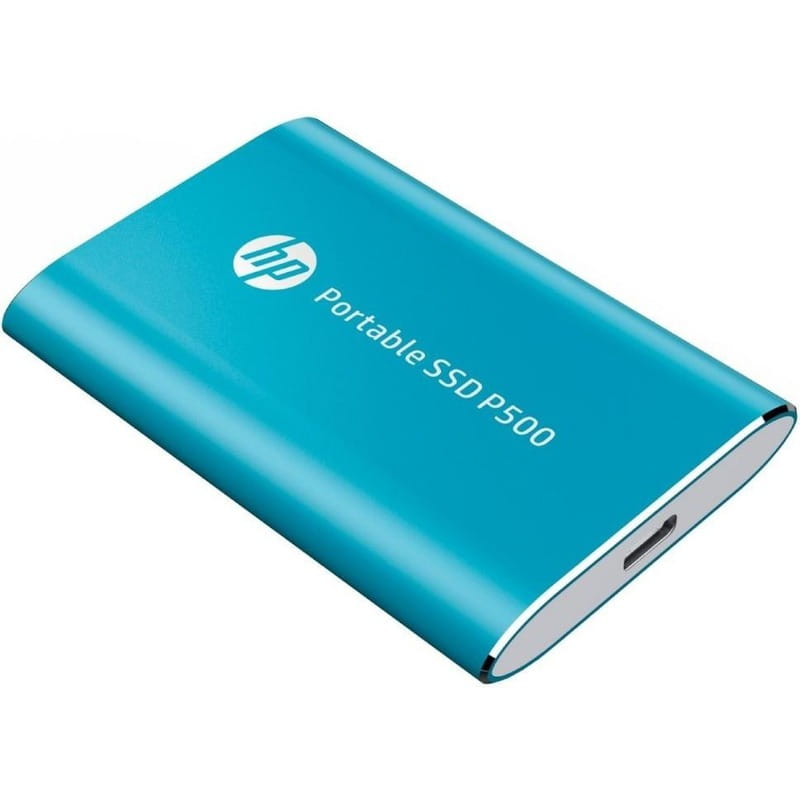 Накопичувач зовнішній SSD USB 1TB HP P500 Blue (1F5P6AA)