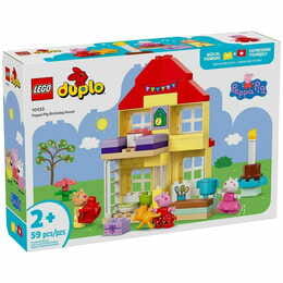Конструктор LEGO Duplo Peppa Pig Святковий будинок Пеппи (10433)