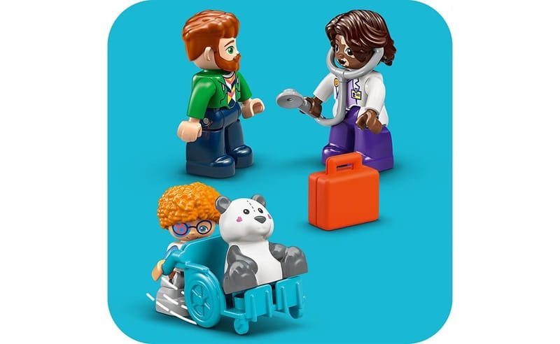 Конструктор LEGO Duplo Town Уперше: візит до лікаря (10449)