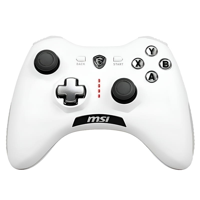 Геймпад дротовий MSI Force GC20 V2 White (S10-04G0020-EC4)