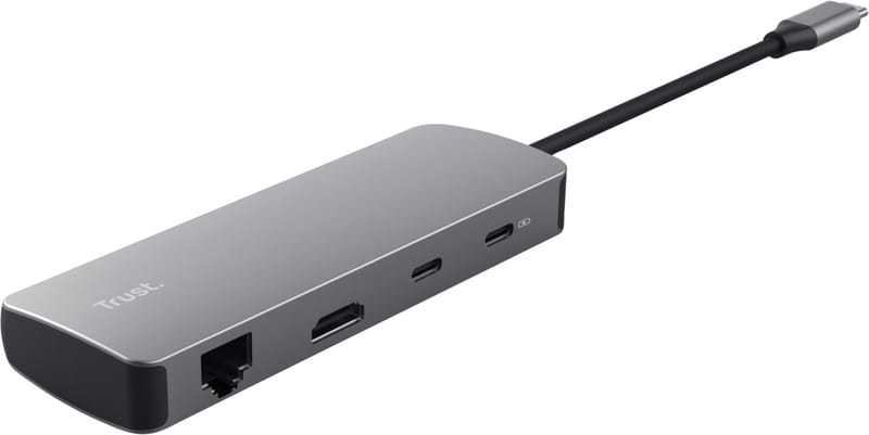 Концентратор Trust Dalyx USB Type-C Grey (25672)