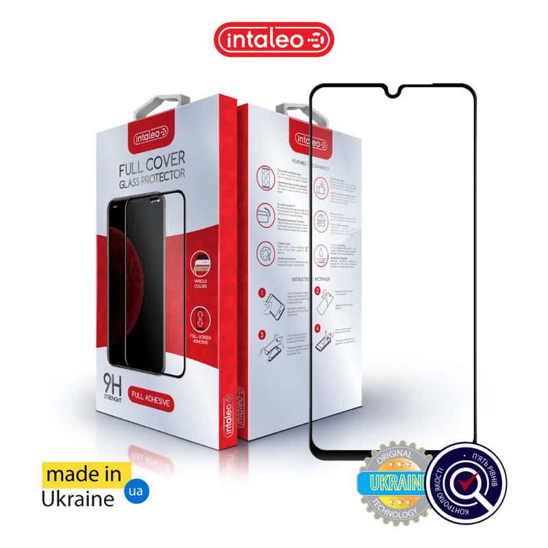 Защитное стекло Intaleo Full Glue для Realme C63 Black (1283126594977)