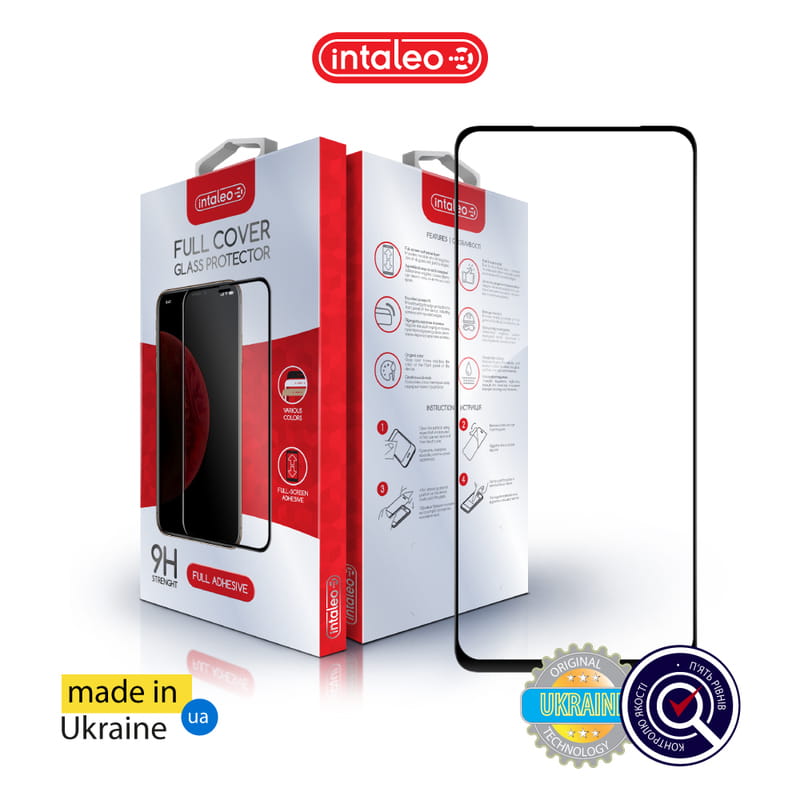 Защитное стекло Intaleo Full Glue для Realme C75 Black (1283126608186)
