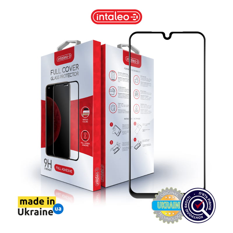Защитное стекло Intaleo Full Glue для Samsung Galaxy M16 Black (1283126620188)