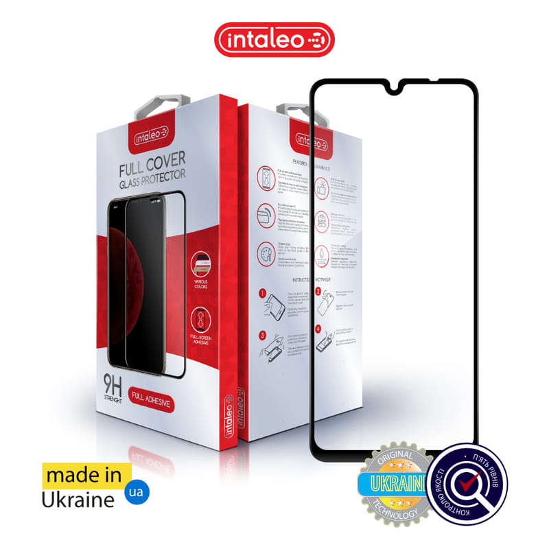 Защитное стекло Intaleo Full Glue для Xiaomi Redmi 14C (1283126598722)