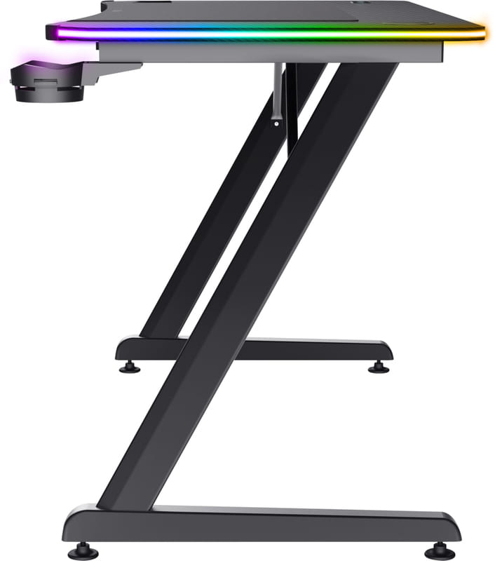 Компьютерный стол Trust GXT 710 Luminus Pro RGB Black (25419)