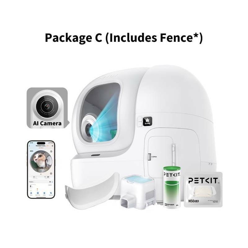 Смарт-лоток Petkit Purobot Max Pro With Cam Self-Clean (P9904)