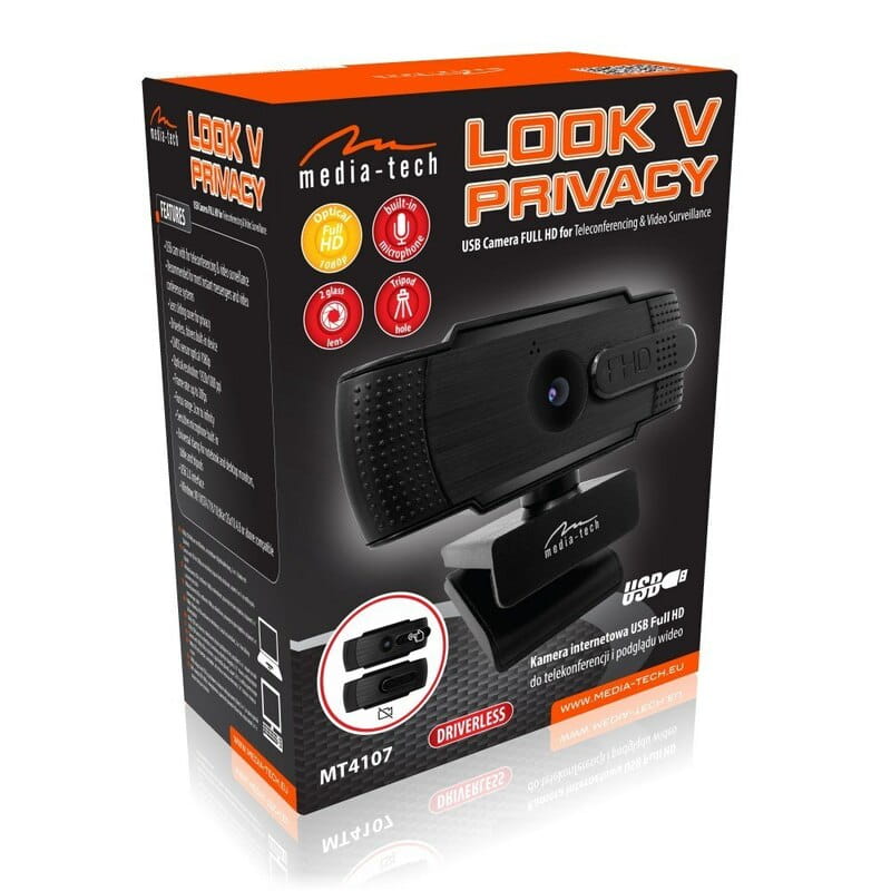 Веб-камера Media-Tech Look V Privacy MT4107