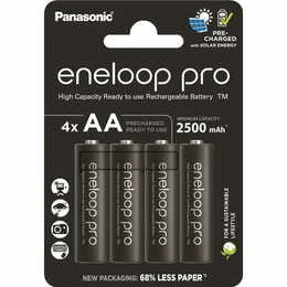 Аккумуляторы Panasonic Eneloop AA/HR06 NI-MH 2500 mAh BL 4 шт