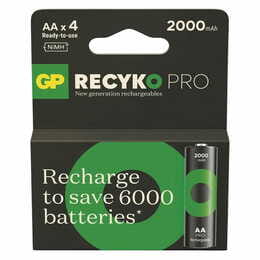 Аккумуляторы GP Recyko Pro AA/HR06 NI-MH 2000 mAh BL 4 шт