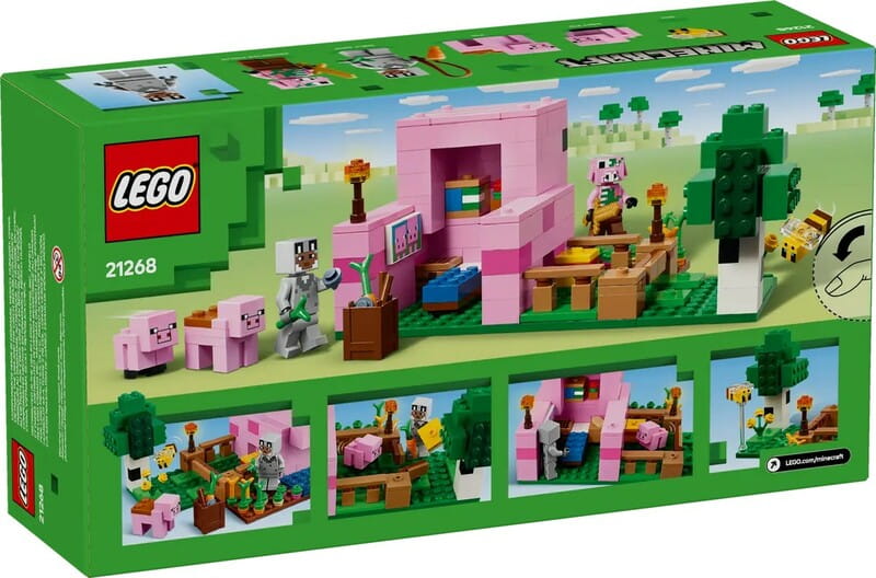 Конструктор LEGO Minecraft Будинок для поросят (21268)