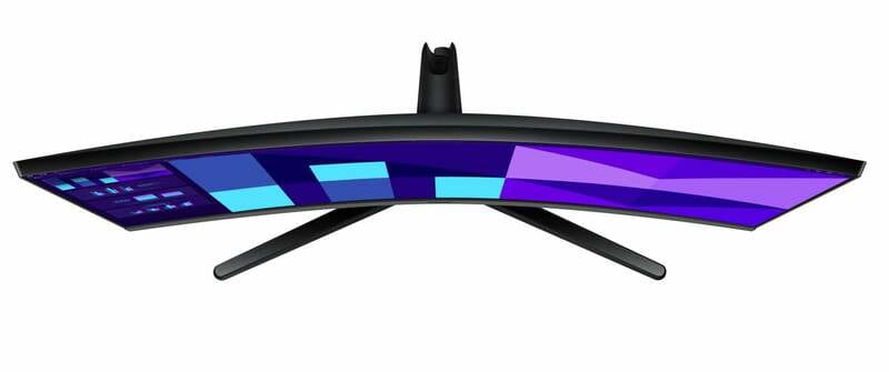 Монiтор Samsung 27" Essential S3 S27D390G (LS27D390GAIXCI) VA Black Curved 100Hz