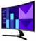 Фото - Монiтор Samsung 27" Essential S3 S27D390G (LS27D390GAIXCI) VA Black Curved 100Hz | click.ua