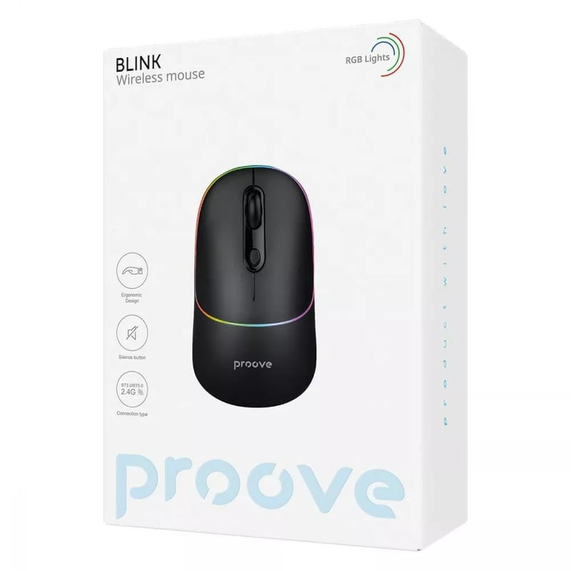 Миша бездротова Proove Blink Black