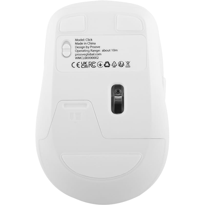 Миша бездротова Proove Click White