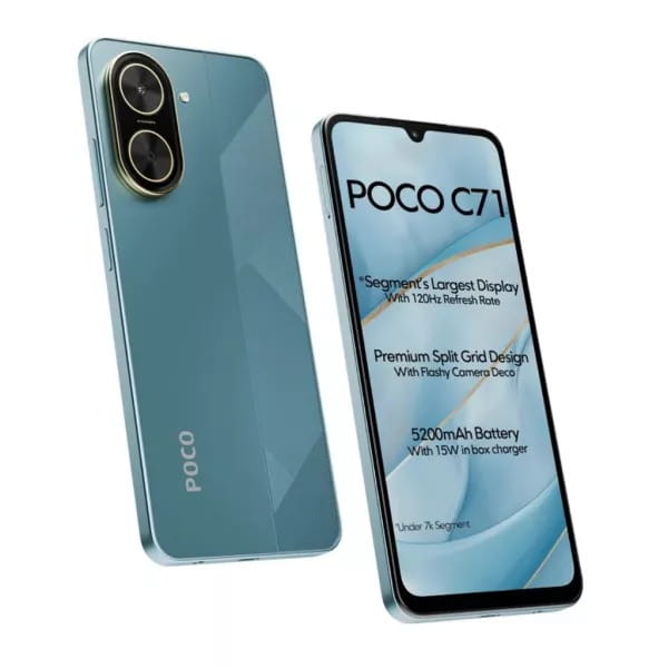 Смартфон Xiaomi Poco C71 4/128GB Blue_EU
