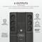 Фото - ИБП Trust Maxxon 800VA, UPS, Black (23326) | click.ua